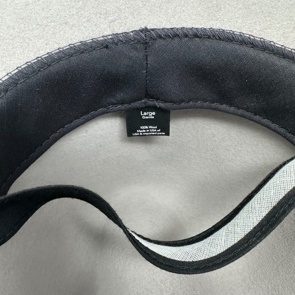 KIN The Label Wool Packable Essential Hat in Cloud main image 7